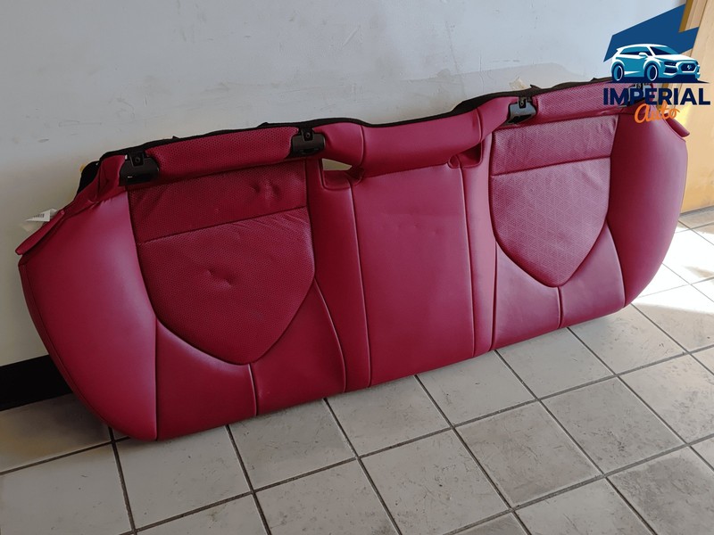 2018 TOYOTA CAMRY XSE REAR SEAT LOWER BOTTOM CUSHION PAD RED LEATHER OEM
