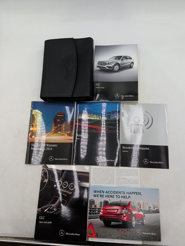 2016 Mercedes-Benz GLC 300 / 300 4Matic Owners Manual With Warranty And Case