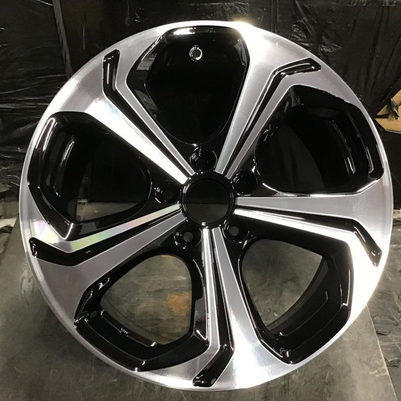 2013-2015 Civic 64064 Wheel 18 x 7-1/2 Rim Black Machined 42700TR7A93