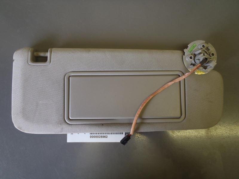 Right Passenger Side Sun Visor 13332168 Gray Fits 2012-2017 Buick Verano 70019