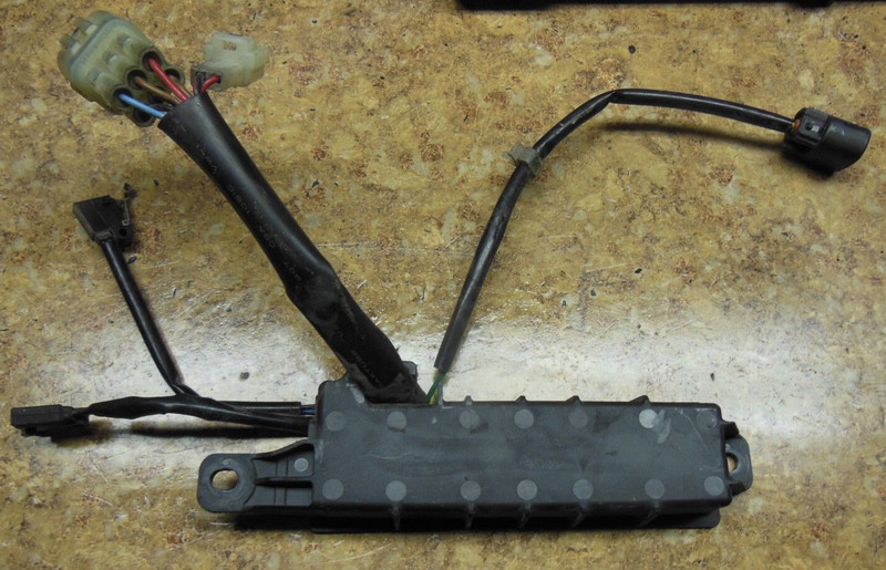 2007 Yamaha FJR1300 FJR 1300 Windshield Wind Shield Electrical Relay Adjuster 07