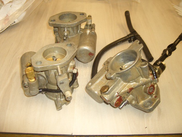 Mercury wmk-40 carburetor 3 carb setoutboard motor part UNTESTED READ AD