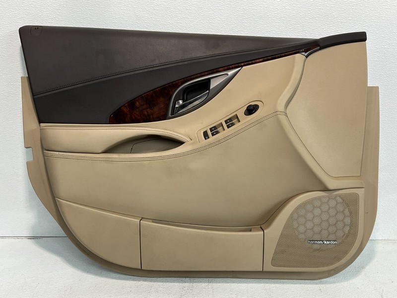 2010-2013 Buick LaCrosse Beige Driver's Left Front Side Interior Door Panel OEM