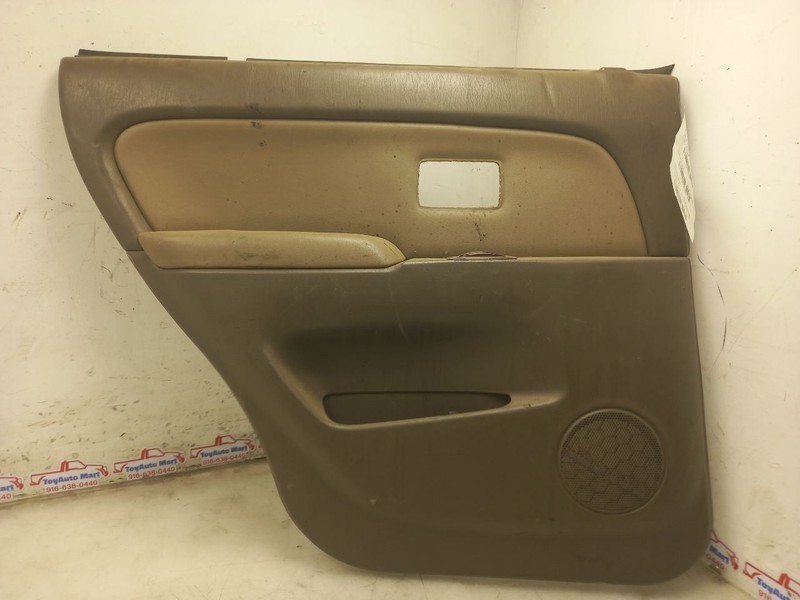 00 TOYOTA 4 RUNNER LIMITED REAR DRIVER LEFT DOOR PANEL BRN-LE45