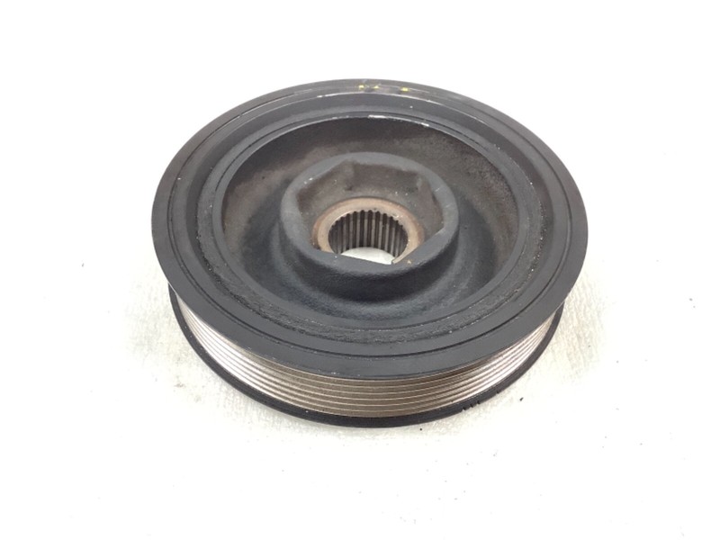 Acura Honda L4 Pulley Engine Crank Harmonic Balancer Belt Lower Gear Used OEM