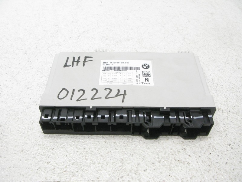 11-16 BMW F10 528i 535i 550i M5 SEAT COMPUTER CONTROL MODULE FRONT OEM 012224L