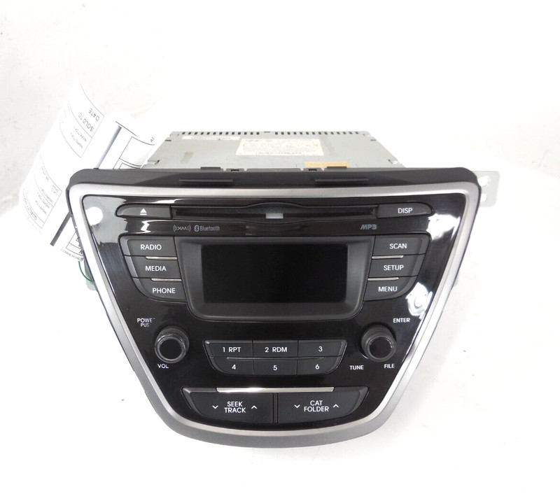 2011-2013 Hyundai Elantra Sdn Cpe AM FM Radio CD Disc MP3 Player Receiver OEM