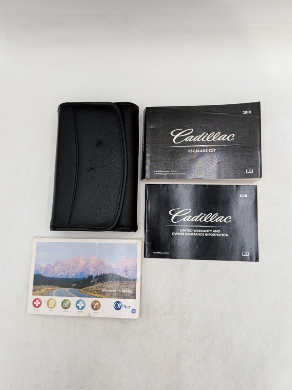 2010 Cadillac Escalade / Escalade EXT Owners Manual With Case 6.2L V8