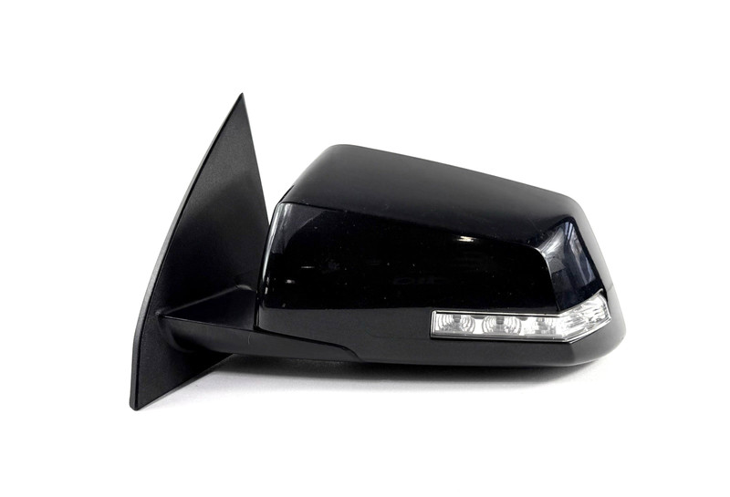 2007-2012 GMC Acadia Left Driver Side Mirror Power w/ Turn Signal Black OEM