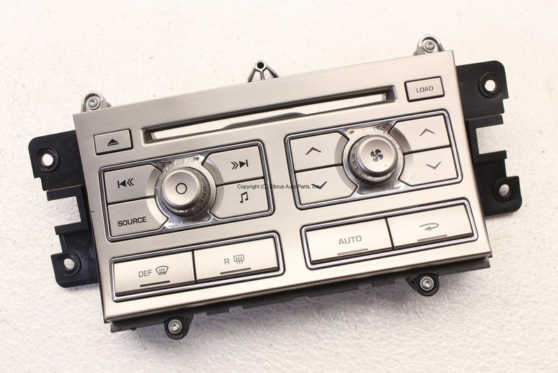 JAGUAR XF-R XF 09 - 11 RADIO AUDIO A/C HEATER CLIMATE CONTROL PANEL 8X2318C858BG