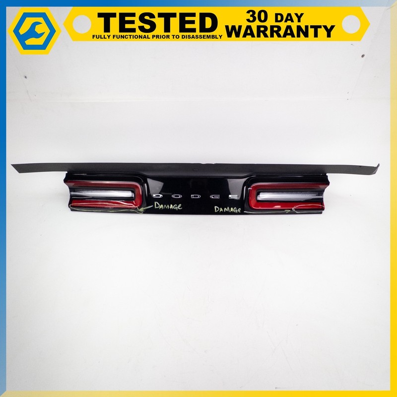 DAMAGED 15-23 DODGE CHALLENGER TRUNK TAILLIGHT BRAKE LED REVERSE LIGHT LAMP OEM