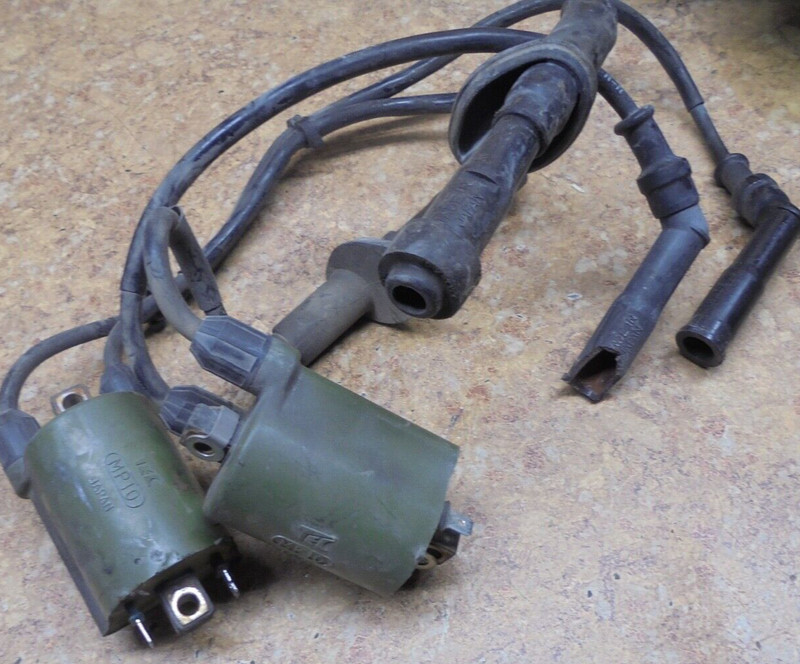 2004 Honda Shadow VT750 VT 750 CA Aero Ignition Coils Spark Plug Wire Coil Cable