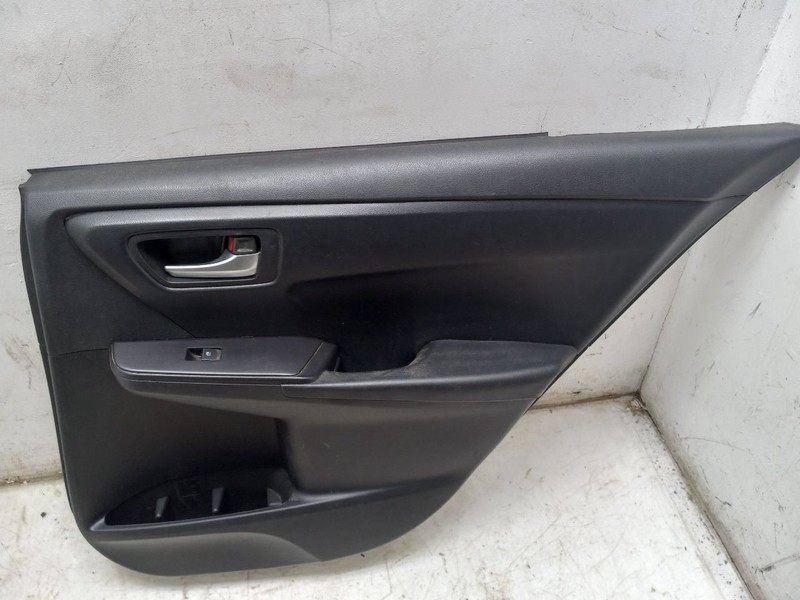 15 TOYOTA CAMRY SE REAR PASSENGER RIGHT DOOR PANEL BLK-FF20