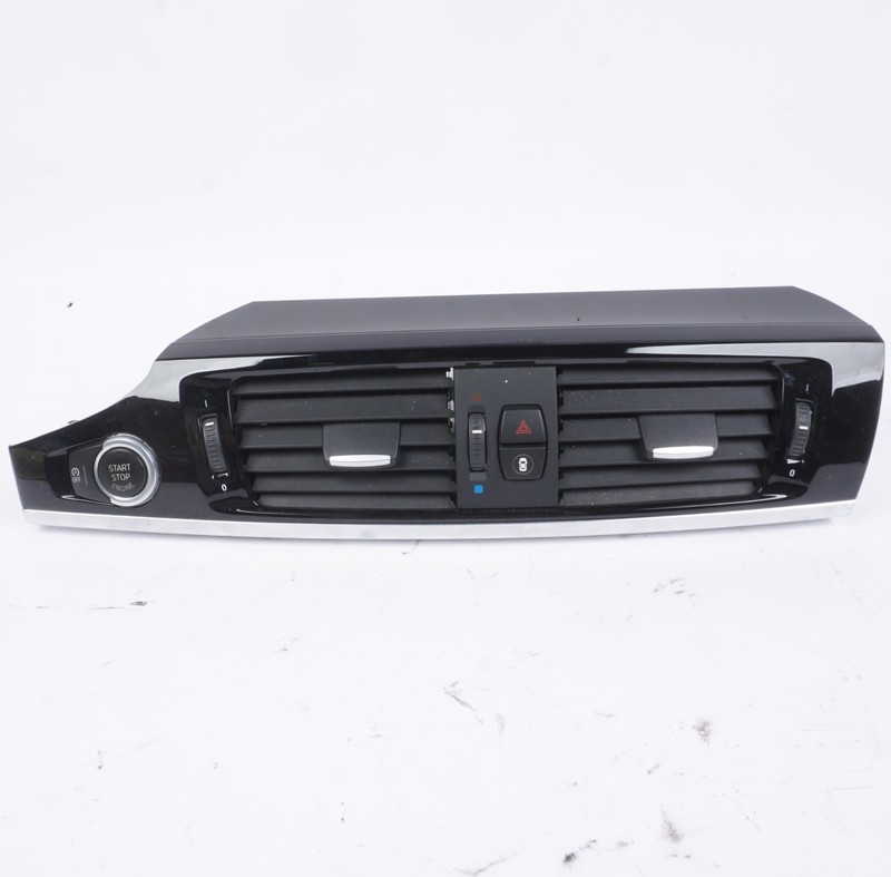 2011 - 2017 BMW X3 Center Dash Air Vent Grille w/ Engine Start Stop Switch OEM