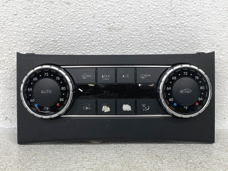 ⭐2012-2014 MERCEDES C250 AC HEATER CLIMATE SWITCH CONTROL W/ TRIM OEM LOT2404