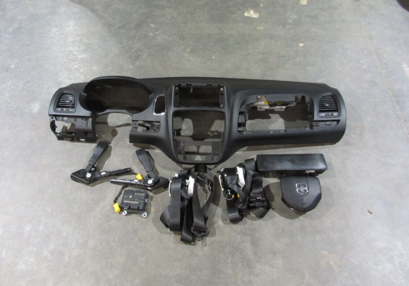 2013-2014-2015-2016-2017-2018-Dodge Caravan Airbag Set And Seatbelts
