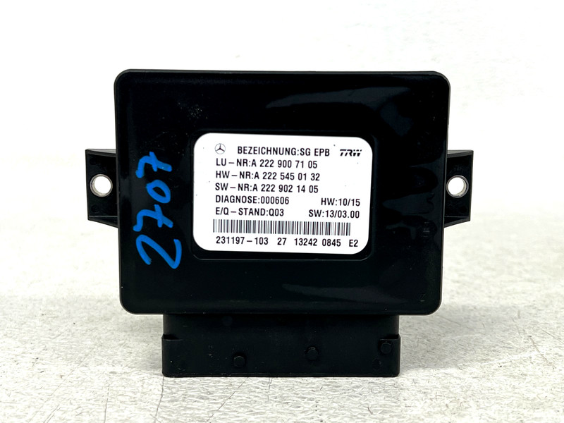 ⭐14-17 MERCEDES-BENZ S550 ELECTRONIC PARKING BRAKE CONTROL MODULE OEM LOT2707