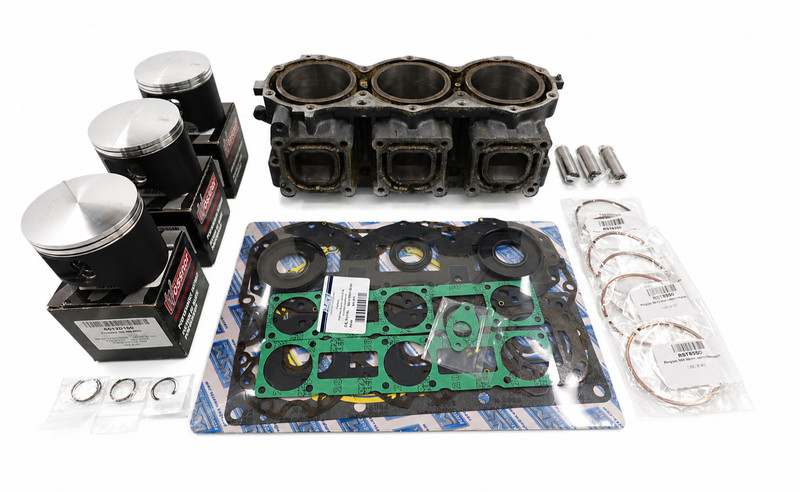 Yamaha 1200 Top End Kit - OEM REMAN Cylinder w/ NEW Wossner Pistons (+1.5mm)