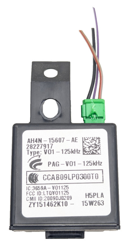 2017 Jaguar X152 F-Type R Keyless Go Entry Control Module AH4N15607AE OEM