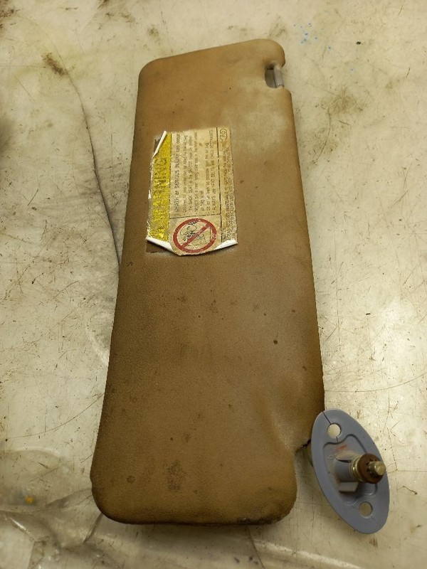 98 TOYOTA TACOMA SR5 DRIVER LEFT SUN VISOR