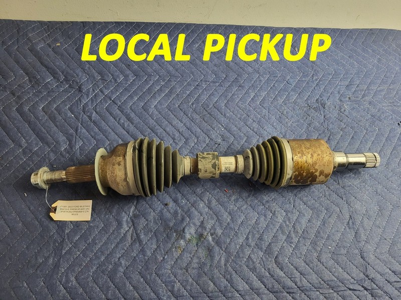 Used Oem Ford Left Driver Rear Axle Shaft for 2021-2025 Mustang Mach-E AWD