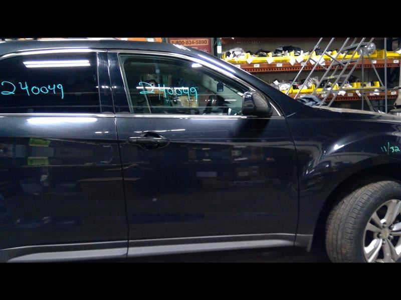 Passenger Right Front Door Black Fits 10-11 EQUINOX 1299517