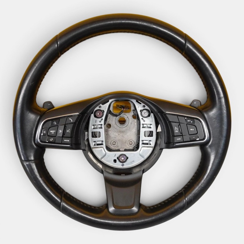 2017-2020 JAGUAR F-PACE STEERING WHEEL W/CONTROLS OEM GX733F563