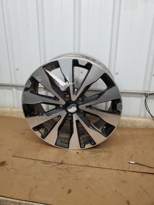Wheel 18x7 Alloy Wagon Black Inlay Fits 15-17 LEGACY 289508