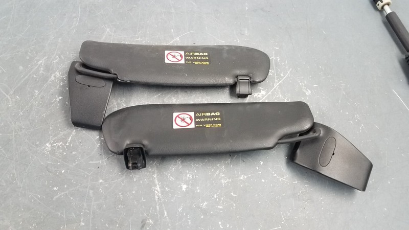 2008 Porsche 911 Turbo 997 Cabriolet Sun Visors #8651 S6