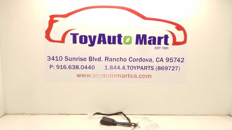 09 10 11 12 13 TOYOTA COROLLA S PASSENGER SIDE FRONT SEAT BELT BUCKLE ASSEMBLY