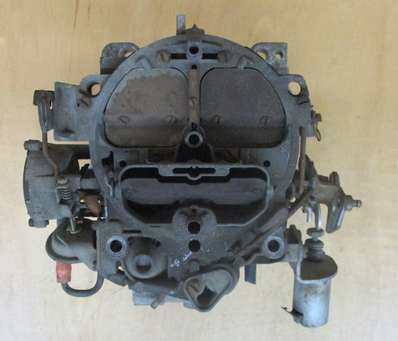 USED 4 BARREL ROCHESTER Q-JET CARBURETOR 17057504 0877 R4-M4MC 1975-77 CHEVY/GMC