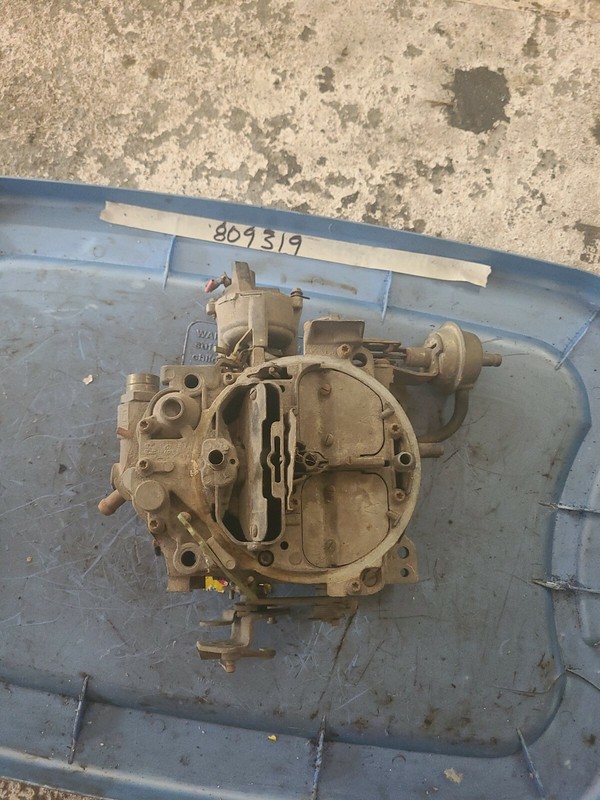 Chevy Rochester Quadrajet Carburetor Part #17082224