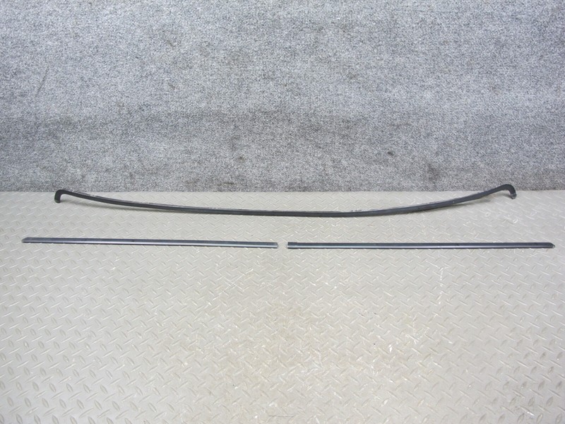 1984-1989 PORSCHE 928 FRONT WINDSHIELD TRIM STRIP MOLDING COVER SET OF 3
