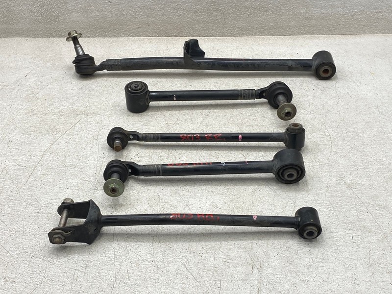 06-08 MAZDA MIATA MX-5 REAR RIGHT PASSENGER SIDE CONTROL ARM SET 5 OEM LOT 803