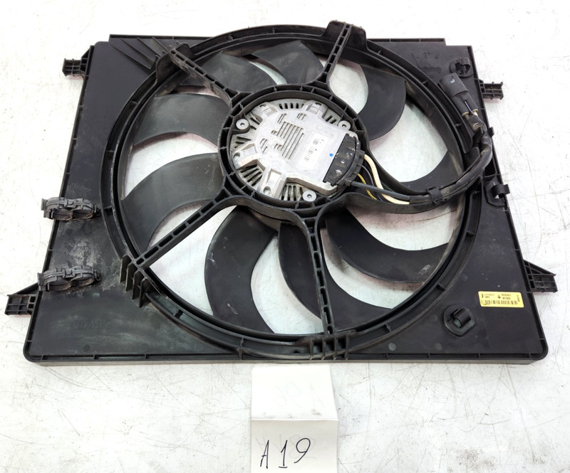 ✅ 2014-2017 OEM Maserati Ghibli M157 Engine Radiator Cooling Fan Motor Assembly