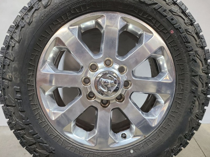 Wheel Road Wheel 20x8 8 Spoke Polished Fits 19-25 DODGE 2500 PICKUP 589277