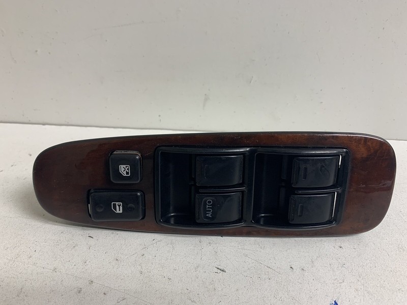 1995-2000 Lexus LS400 Left Driver Master Power Window Switch Control Wood Grain