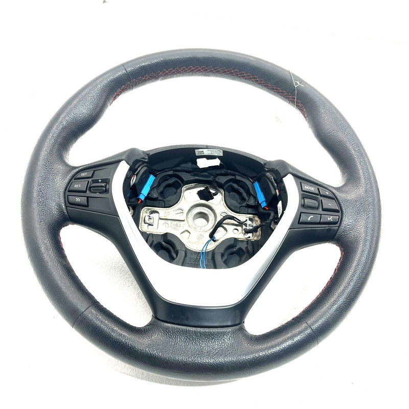 STEERING WHEEL LEATHER W/ SWITCHES OEM 2010-2020 BMWF30 F31 F32 F33 F36 COUPE
