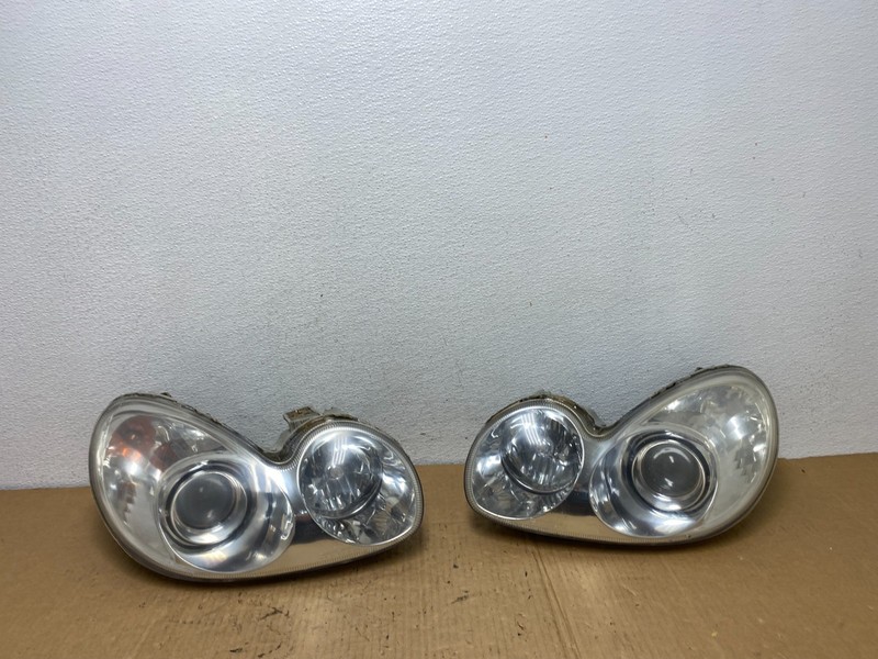 2002 - 2005 Hyundai Sonata Left+Right Headlights Halogen Oem AC7719 DW