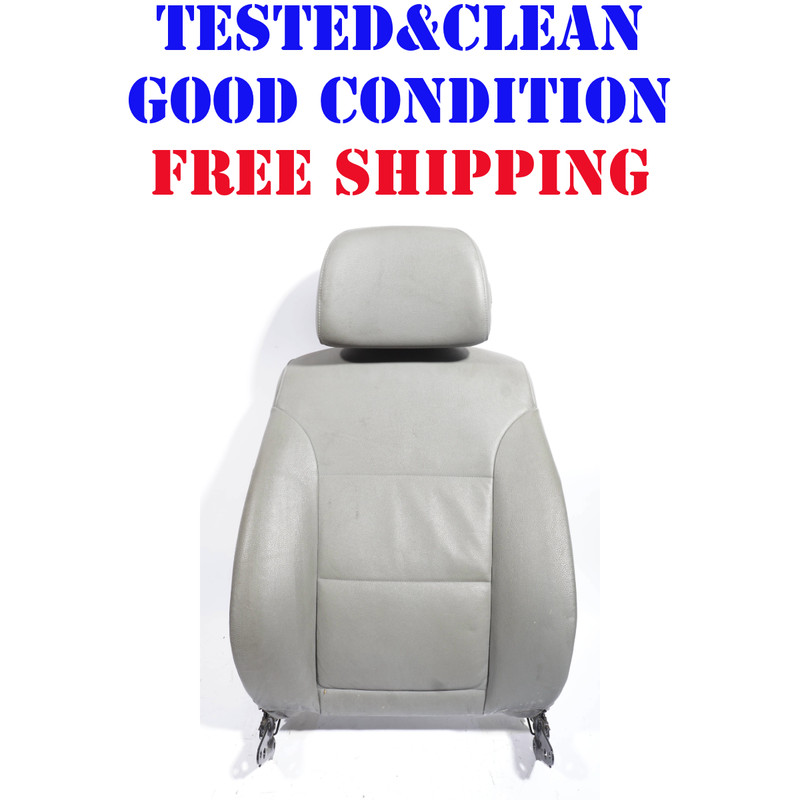 08 09 10 BMW 528Xi 528i E60 FRONT RIGHT PASS SEAT BACK BACKREST W/HEADREST OEM