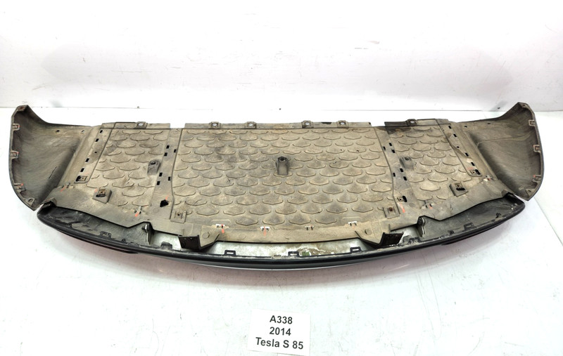 ✅ 12-16 OEM Tesla Model S Rear Bumper Valance Undertray Diffuser Splash Shield