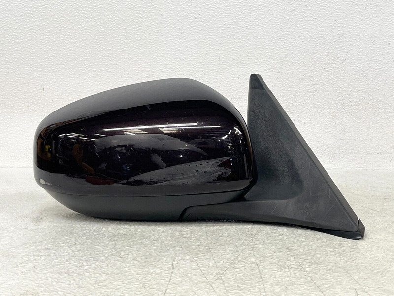 ⭐2010-2019 NISSAN 370Z FRONT RIGHT SIDE VIEW MIRROR DARK RED ASSY OEM LOT2512