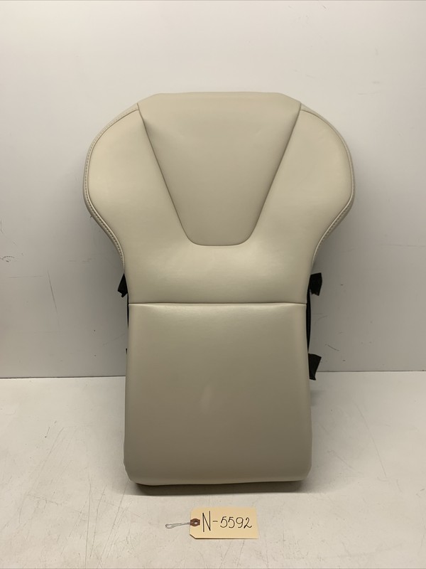 Tesla X Front Seat Cushion Upper Back Support Cream LH or RH 1119088-00 5592 UP