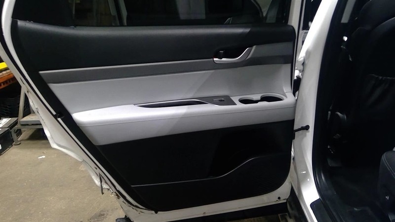 PALISADE 2022 Drivers Left Door Trim Panel Rear 1801848