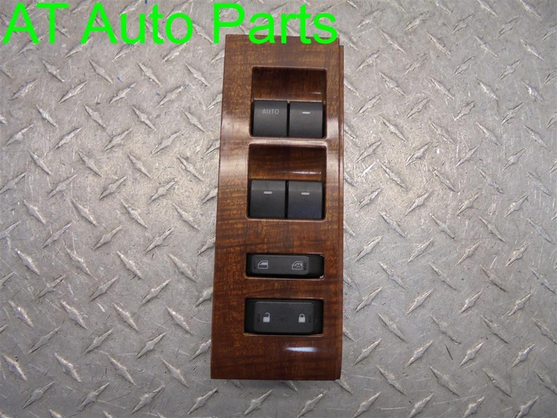 08 09 10 EXPLORER EXPEDITION MASTER DOOR SWITCH W/WOODGRAIN TRIM 8L1T-14540-AAW