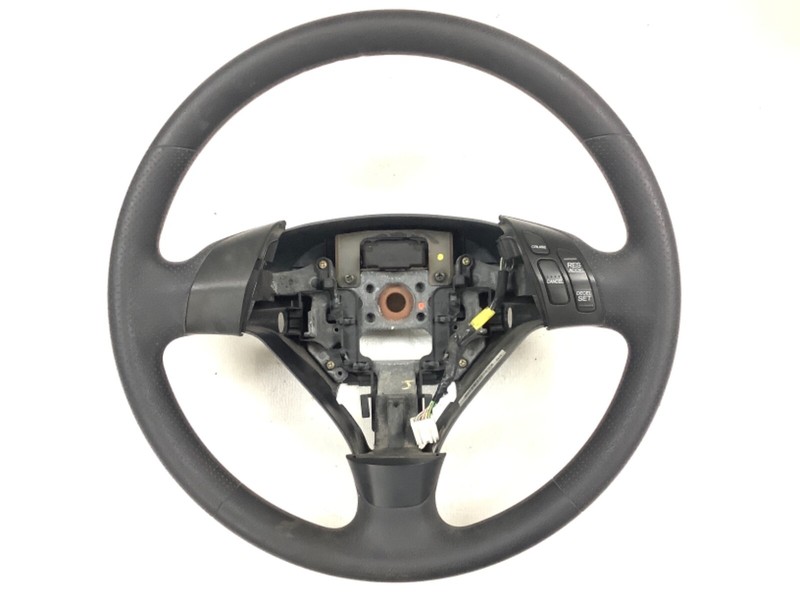03-07 Accord 2Dr Coupe L4 LX Steering Wheel Black Used OEM