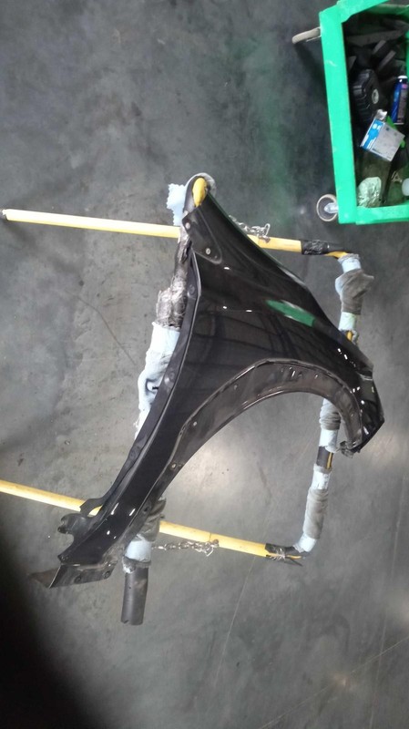 2019 Subaru XV Crosstrek Right Fender Grey Dent 652909 Used Auto Part