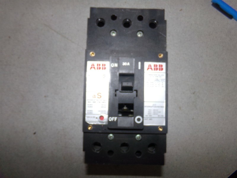 ABB 30A UXAB72713R107 Circuit Breaker ME941036 *FREE SHIPPING*
