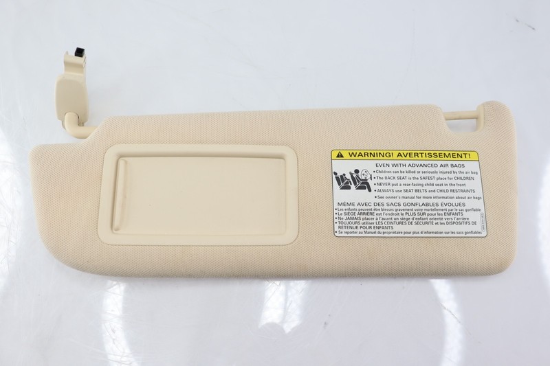 ✅ 2011-2018 AUDI A8L QUATTRO FRONT LEFT DRIVER SIDE SUN VISOR SHADE BEIGE OEM