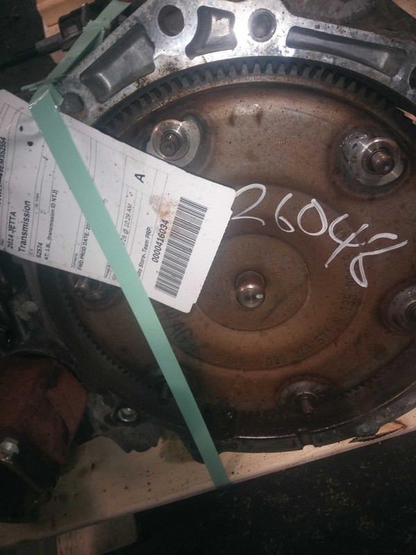 Used Automatic Transmission Assembly fits: 2014 Volkswagen Jetta AT 2.0L transmi